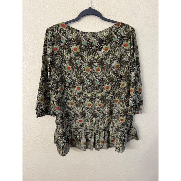 Liberty of London multicolored blouse women size XL - Picture 2 of 6